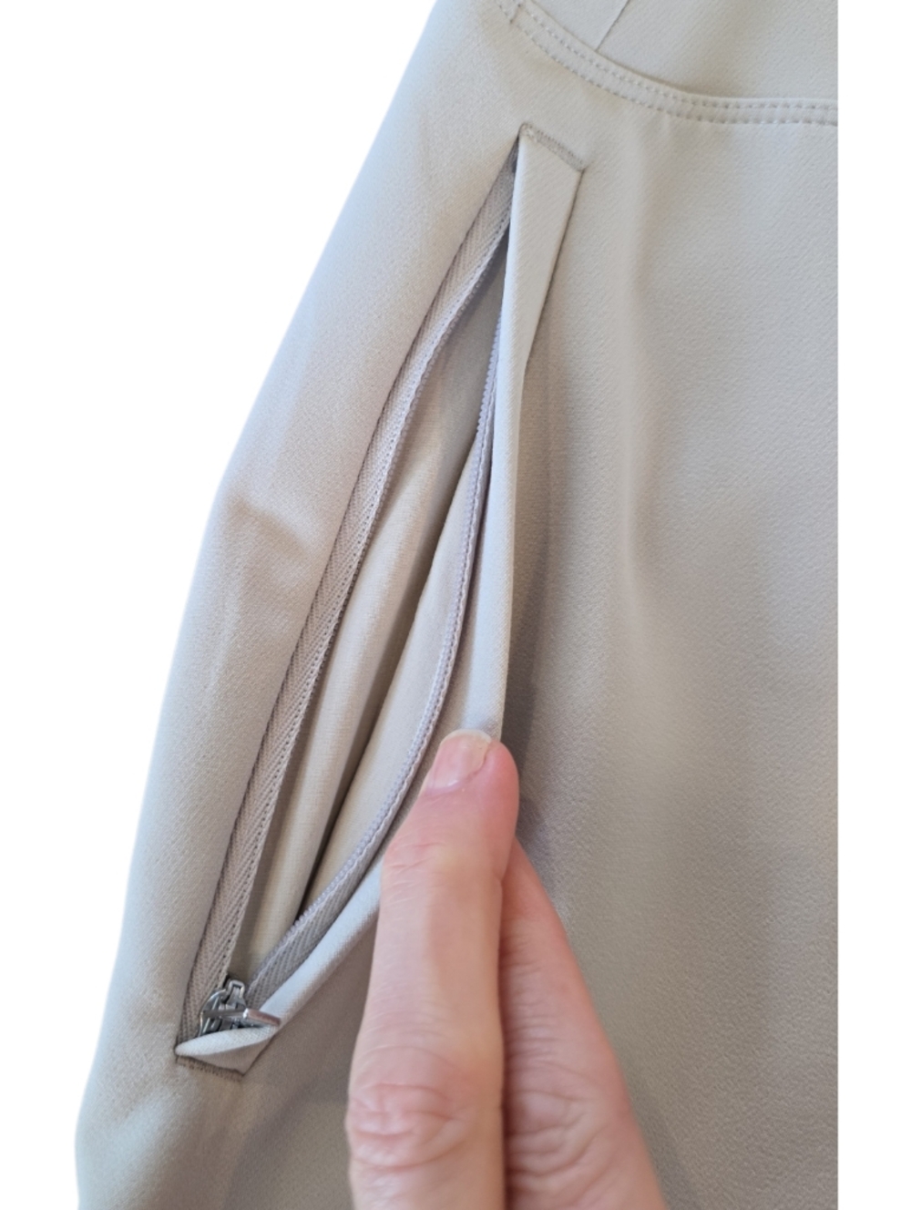 Athleta Endless High Rise Pant Size 14 in Stone - Picture 9 of 9